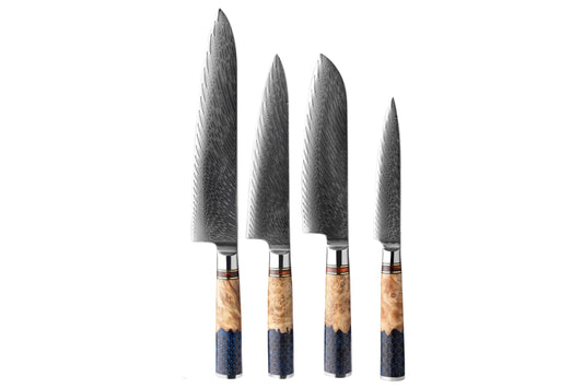 KAISHI black wood - Svart set i 4 delar