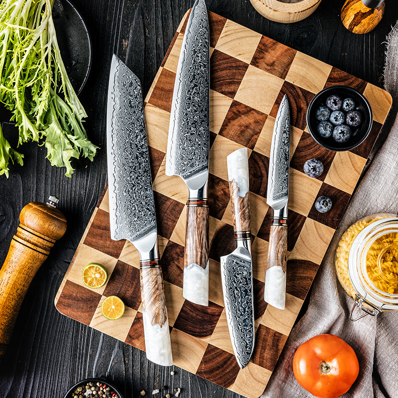 KAISHI - Vit set i 4 delar